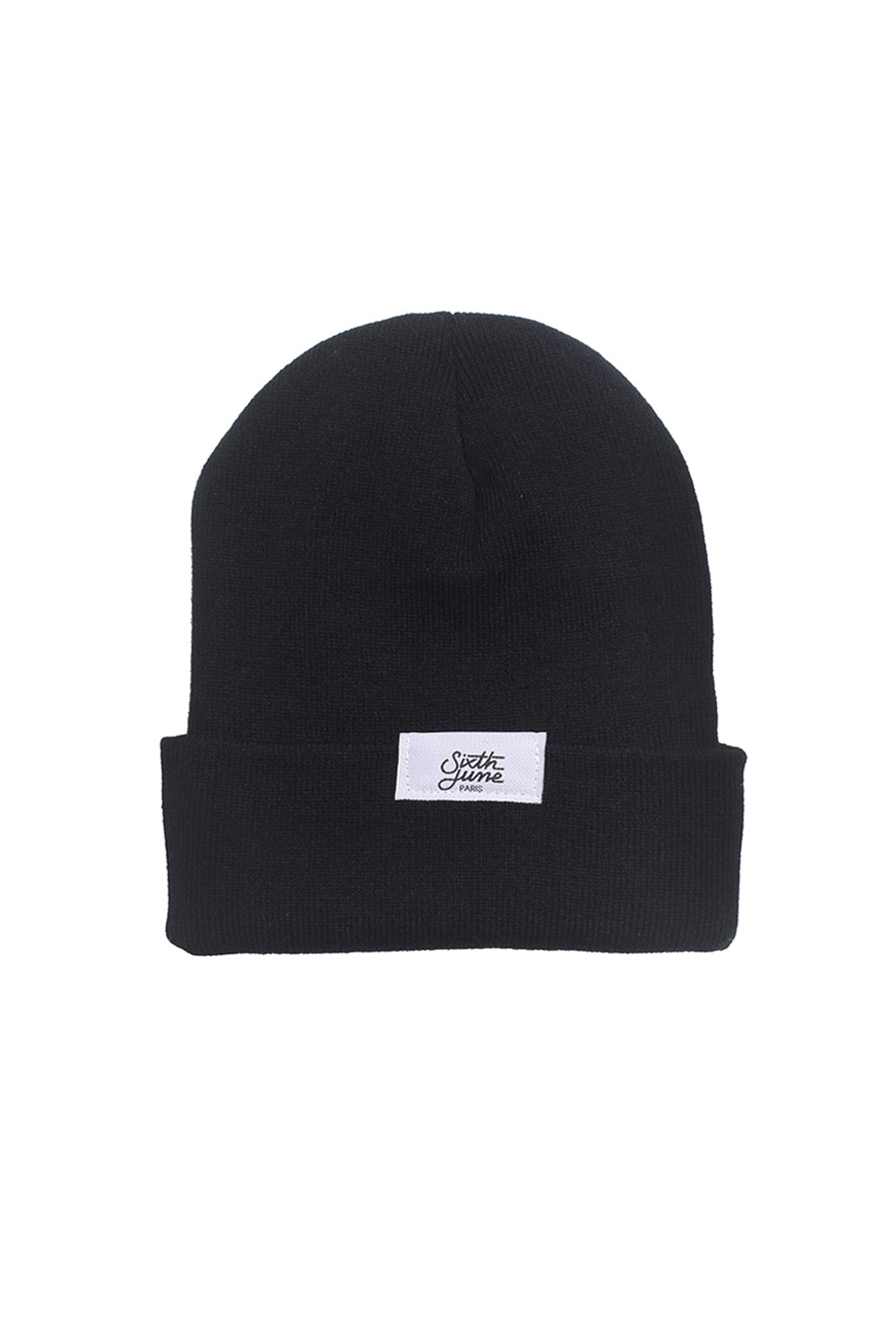 Sixth June - Bonnet Parisiennes de Paris Femme noir W2333FAC