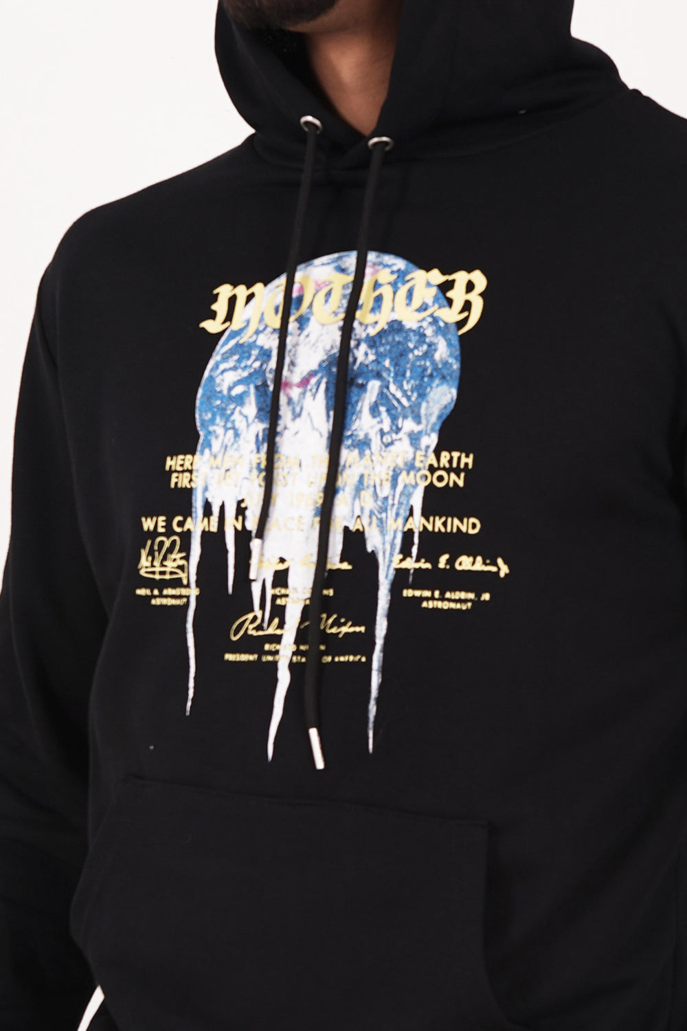 Mother Earth hoodie Black