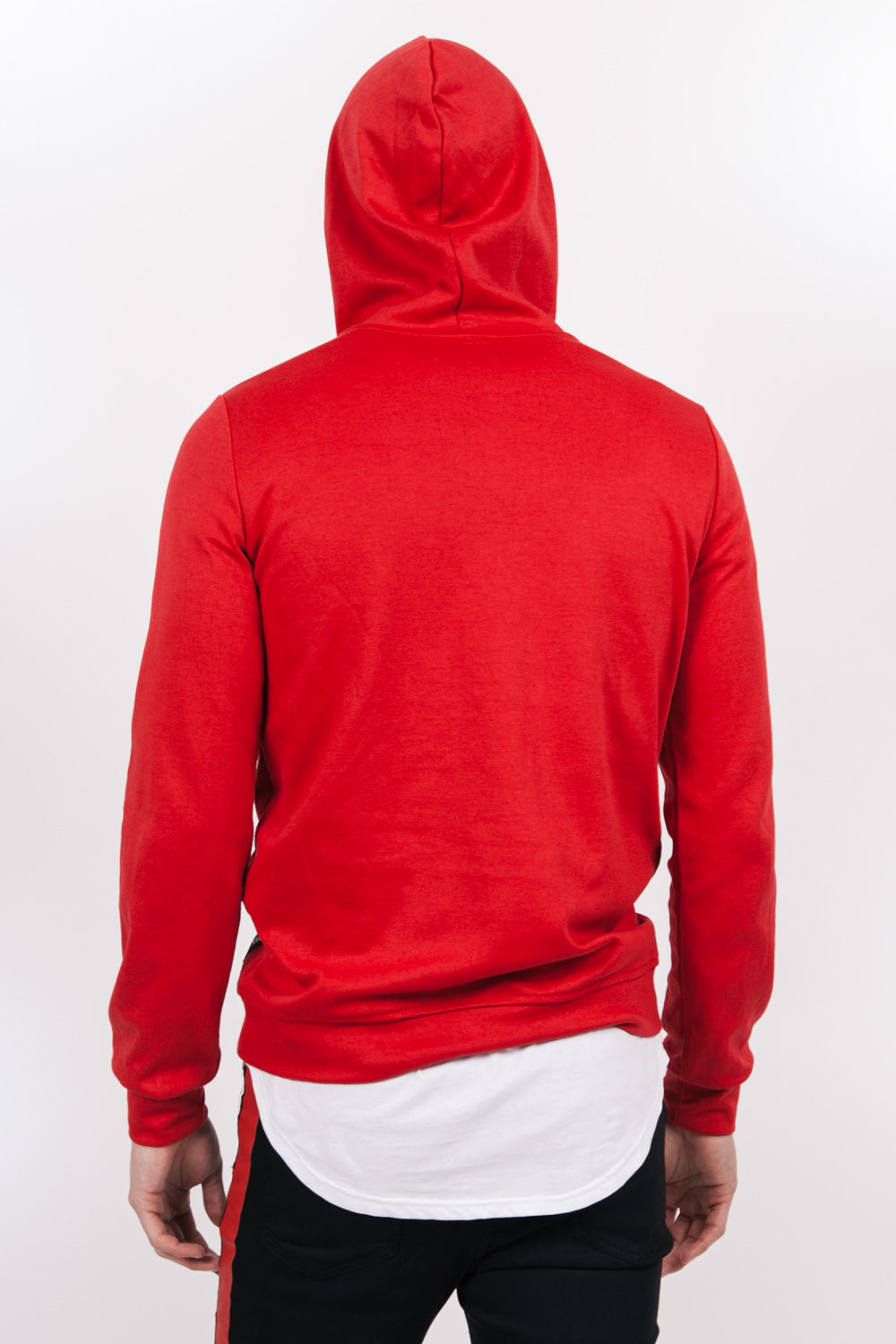 Sixth June - Sweatshirt capuche logo université rouge