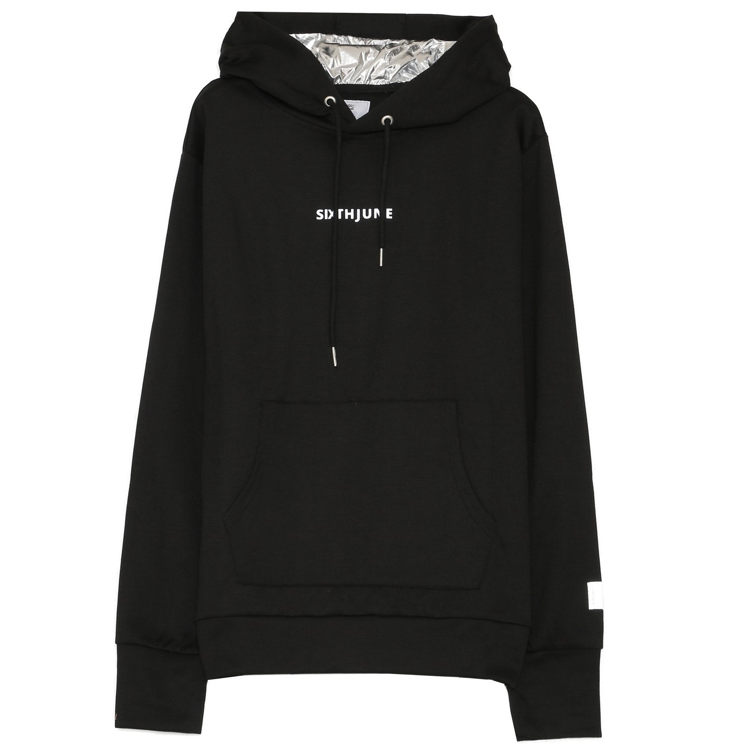 Sixth June - Sweat capuche aluminum noir