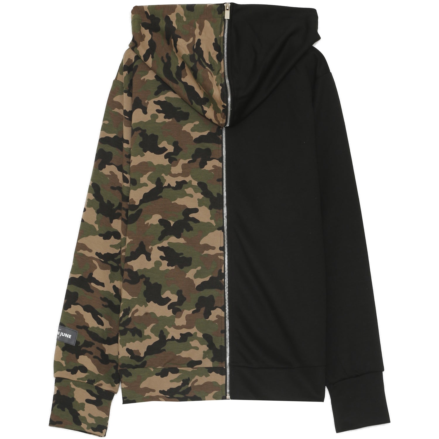 Sixth June - Veste camouflage zip noir