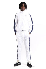 Sixth June - Veste bandes logo blanc bleu