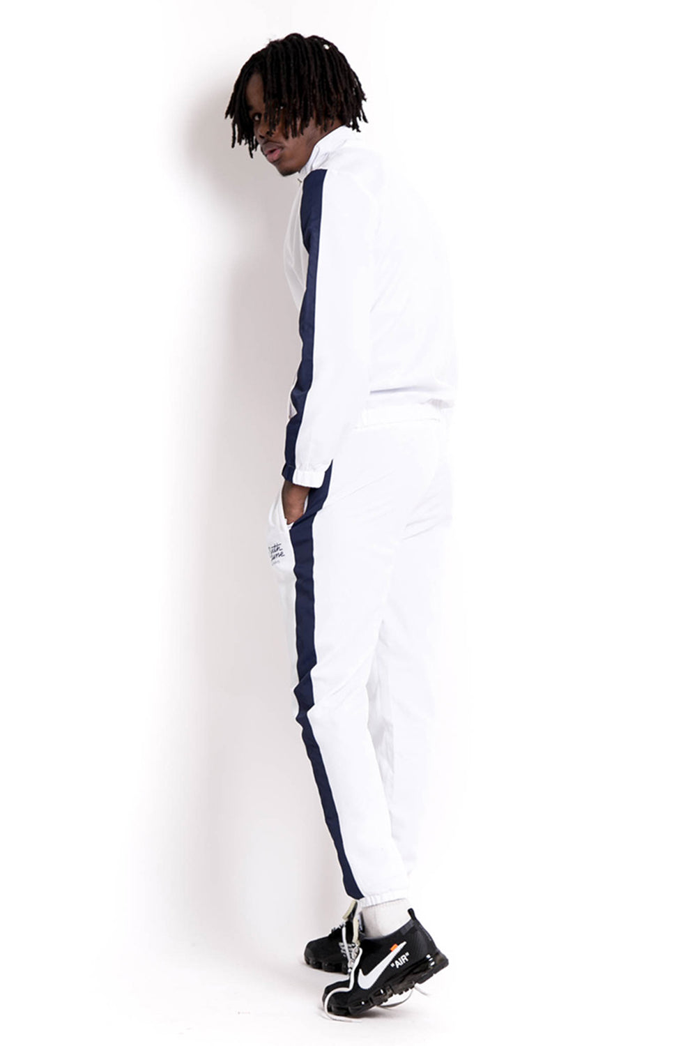 Sixth June - Jogging bandes logo blanc bleu