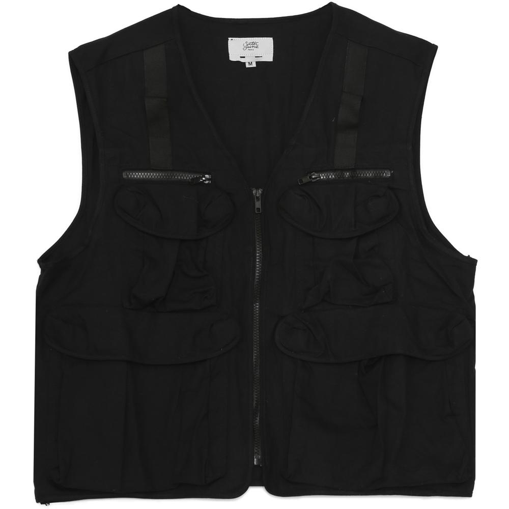 Sixth June - Gilet court multipoches Noir