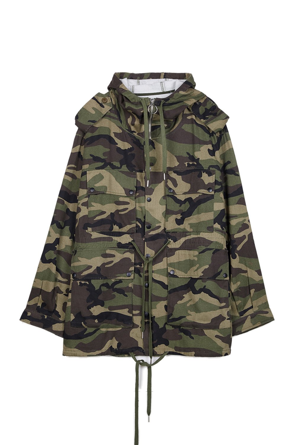 Sixth June - Veste fine oversize vert camouflage
