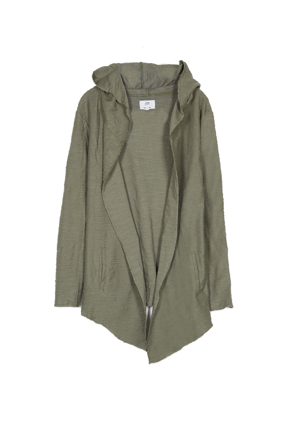 Slub Cotton Cape Khaki