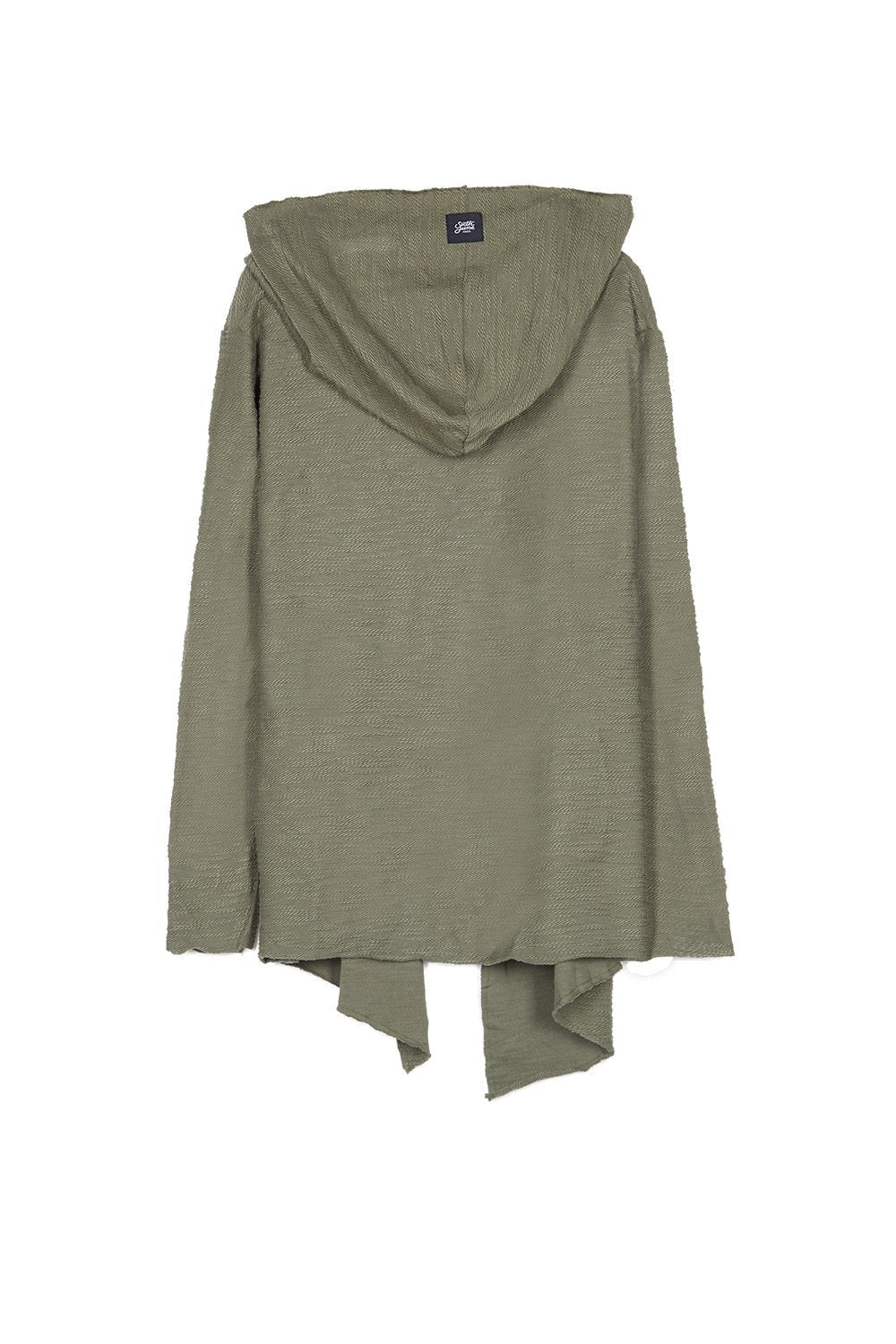 Slub Cotton Cape Khaki