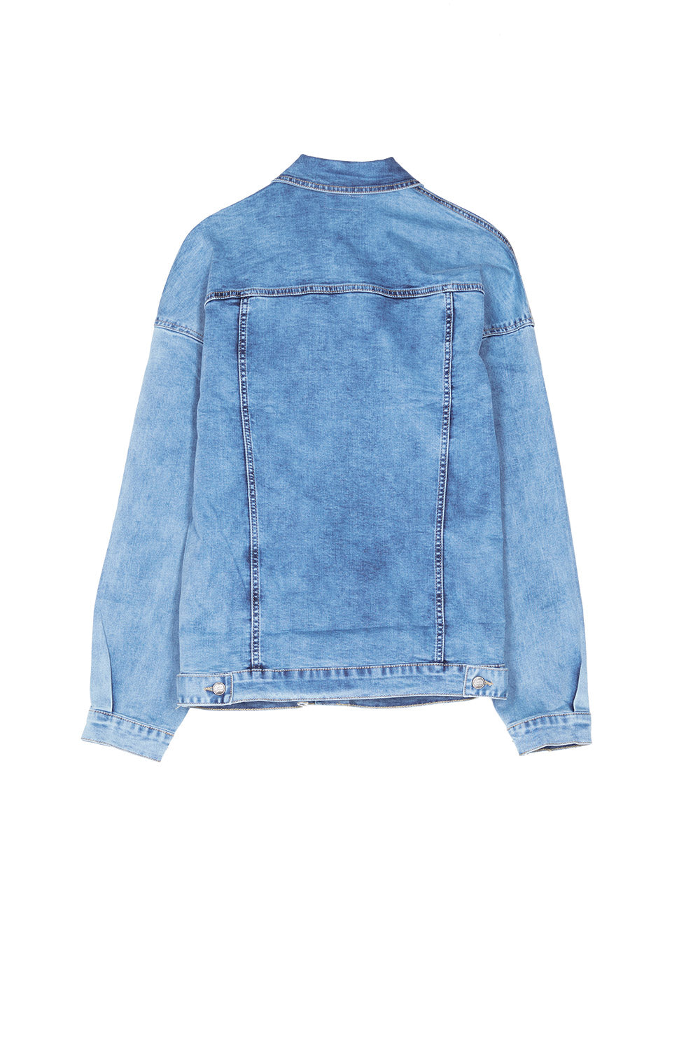 Sixth June - Veste jean épaules tombantes bleu