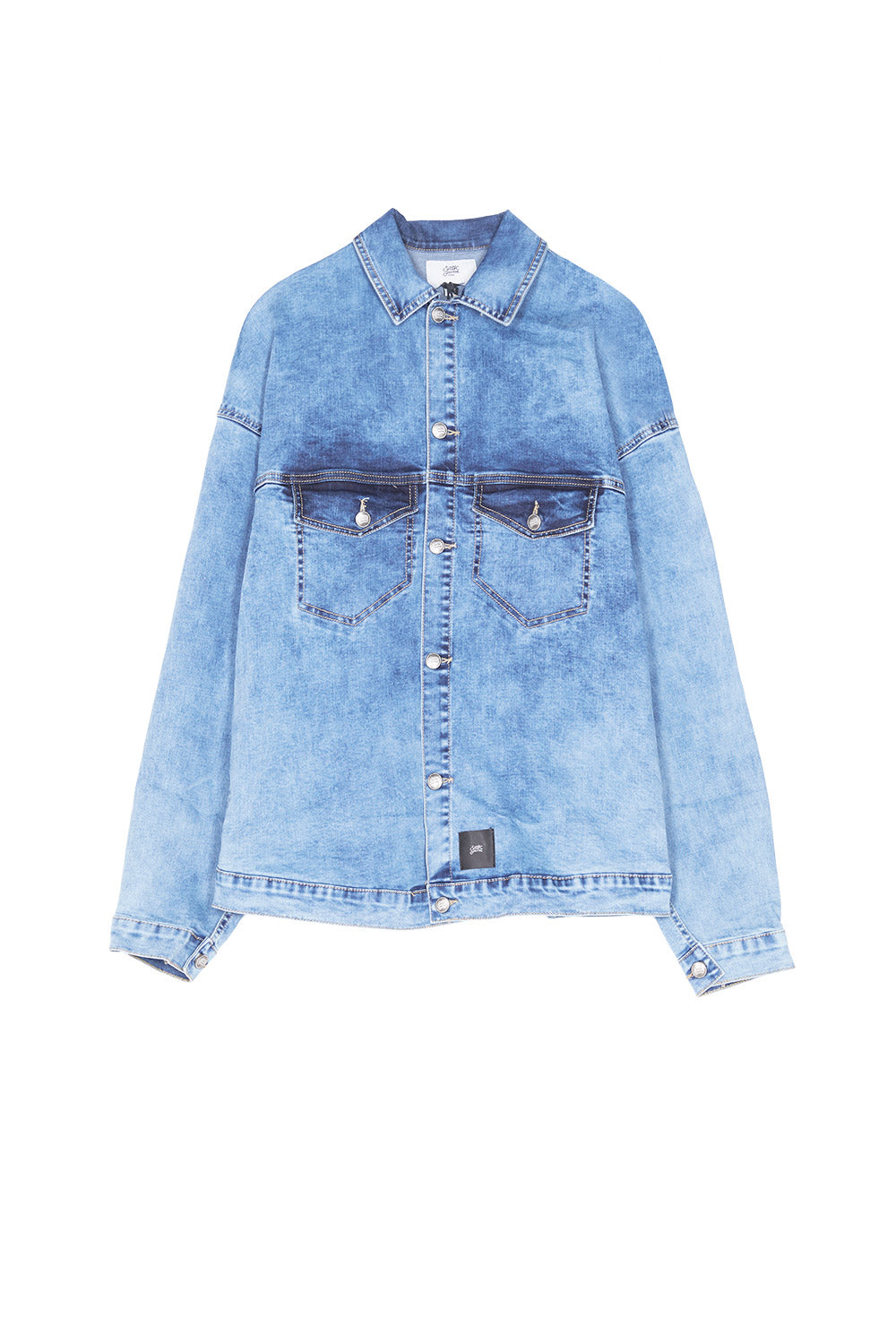 Sixth June - Veste jean épaules tombantes bleu