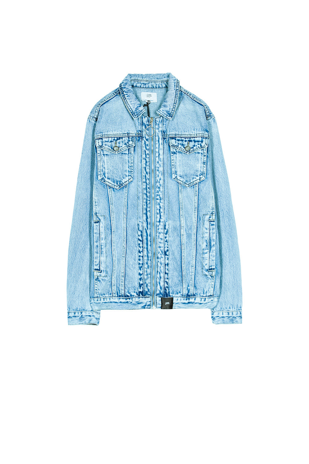 Sixth June - Veste jean zippée Sixth June bleu