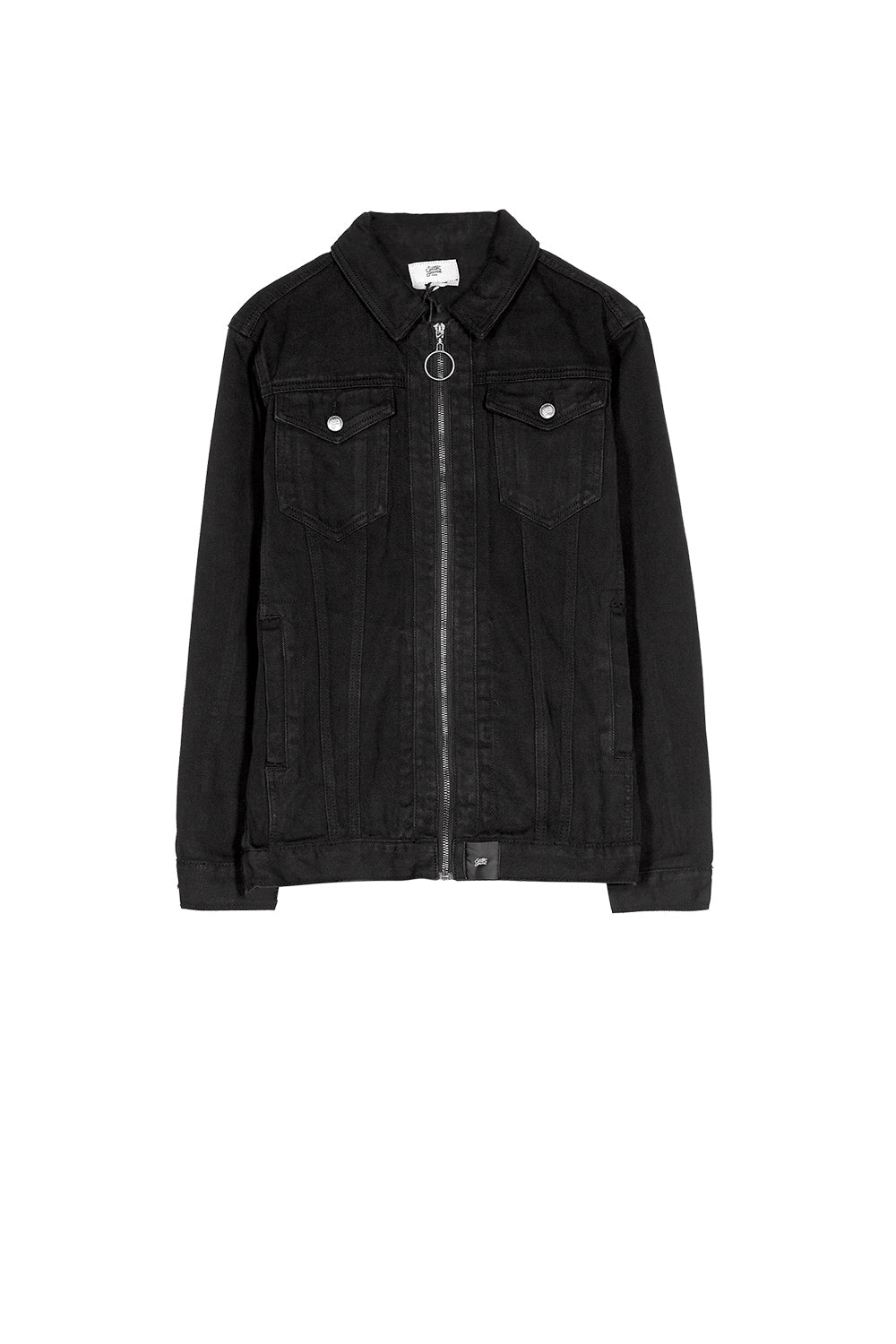 Sixth June - Veste jean zippée noir