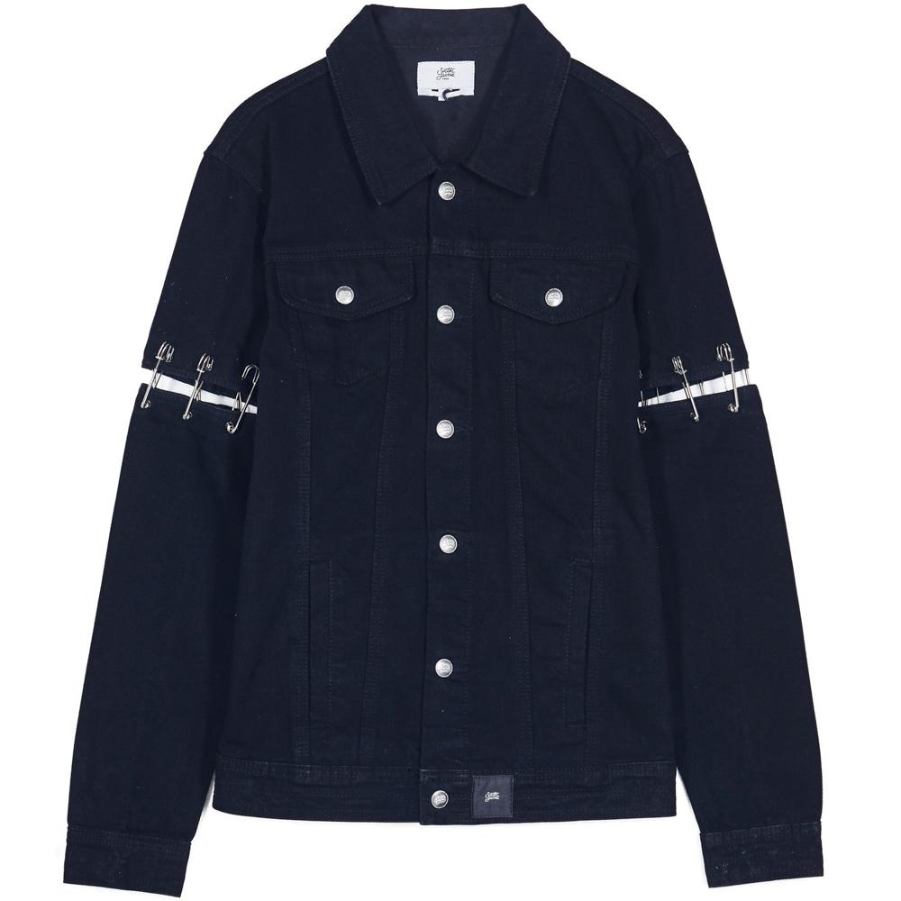 Sixth June - Veste rock épingles Noir