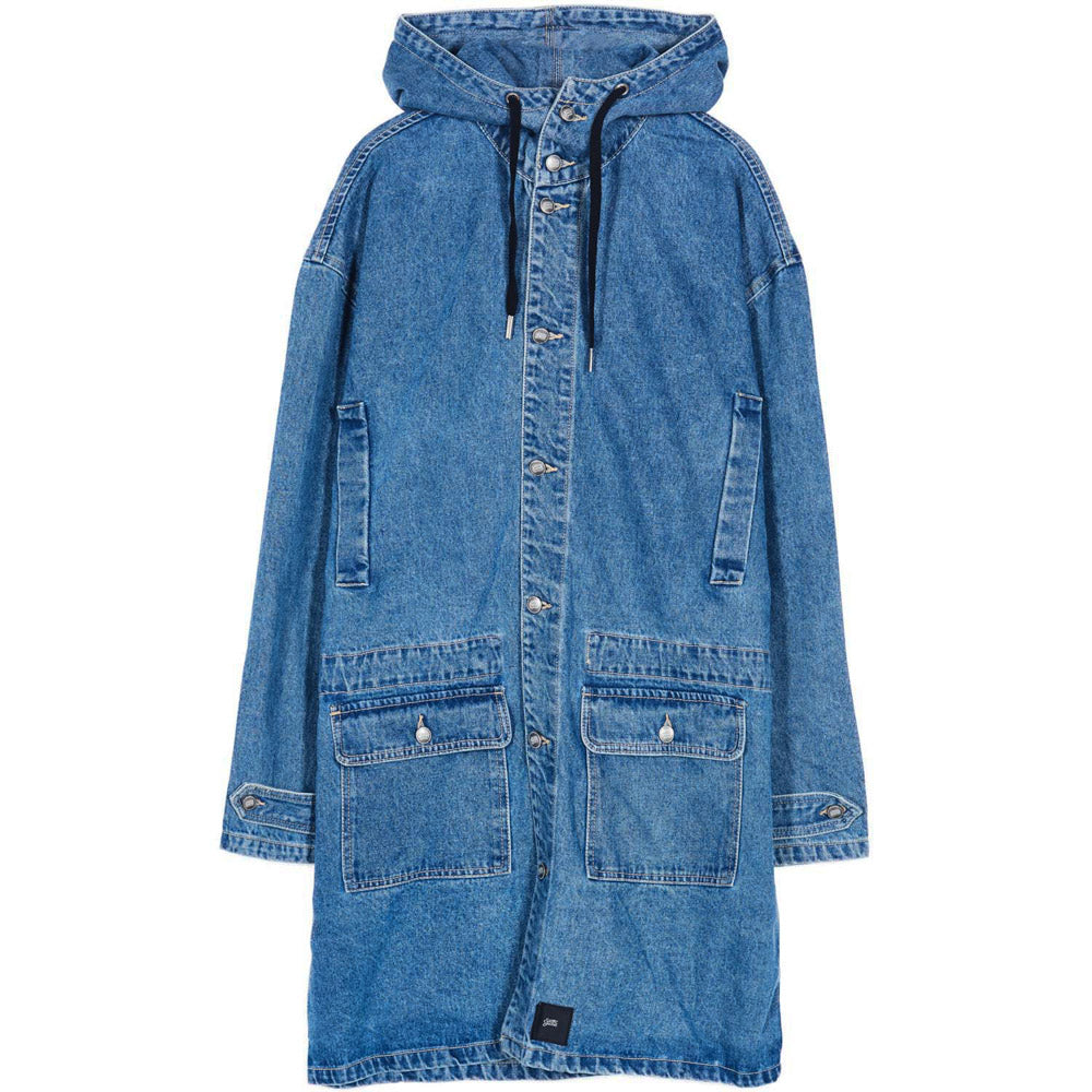 Sixth June - Parka oversize denim bleu