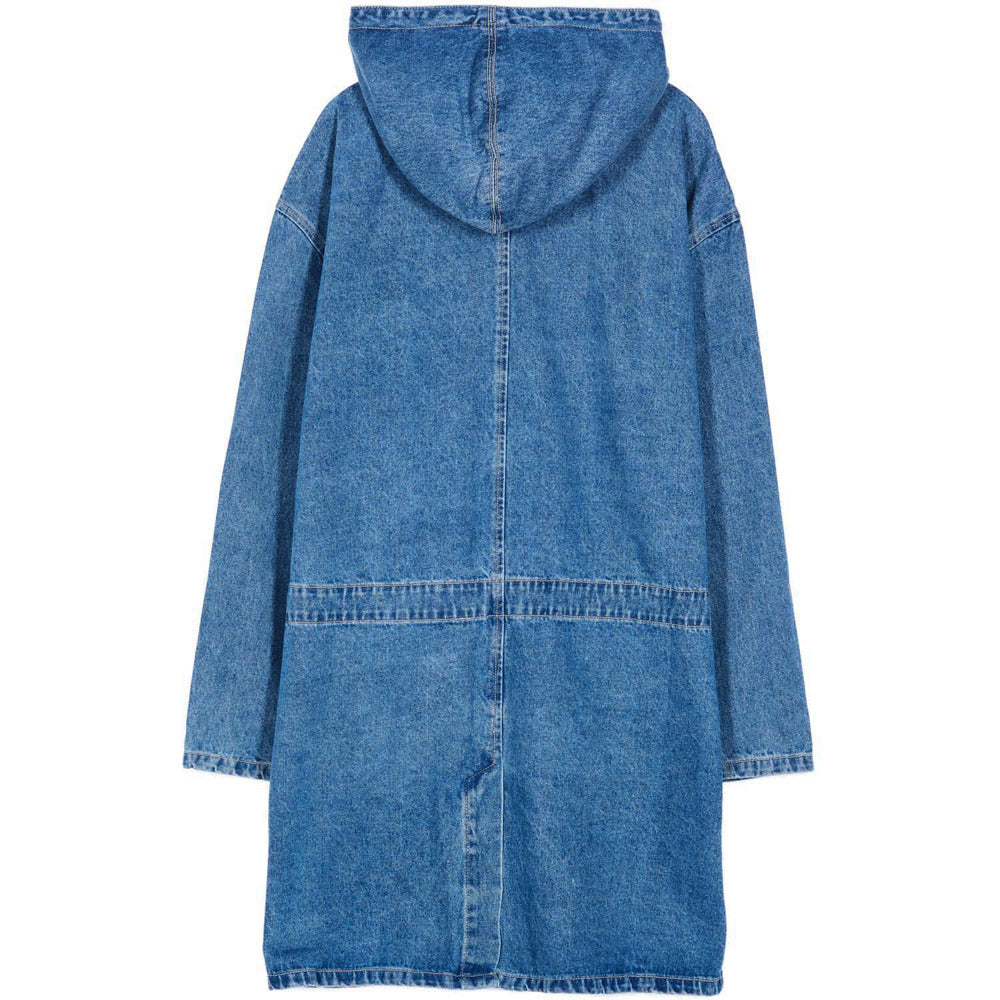 Sixth June - Parka oversize denim bleu