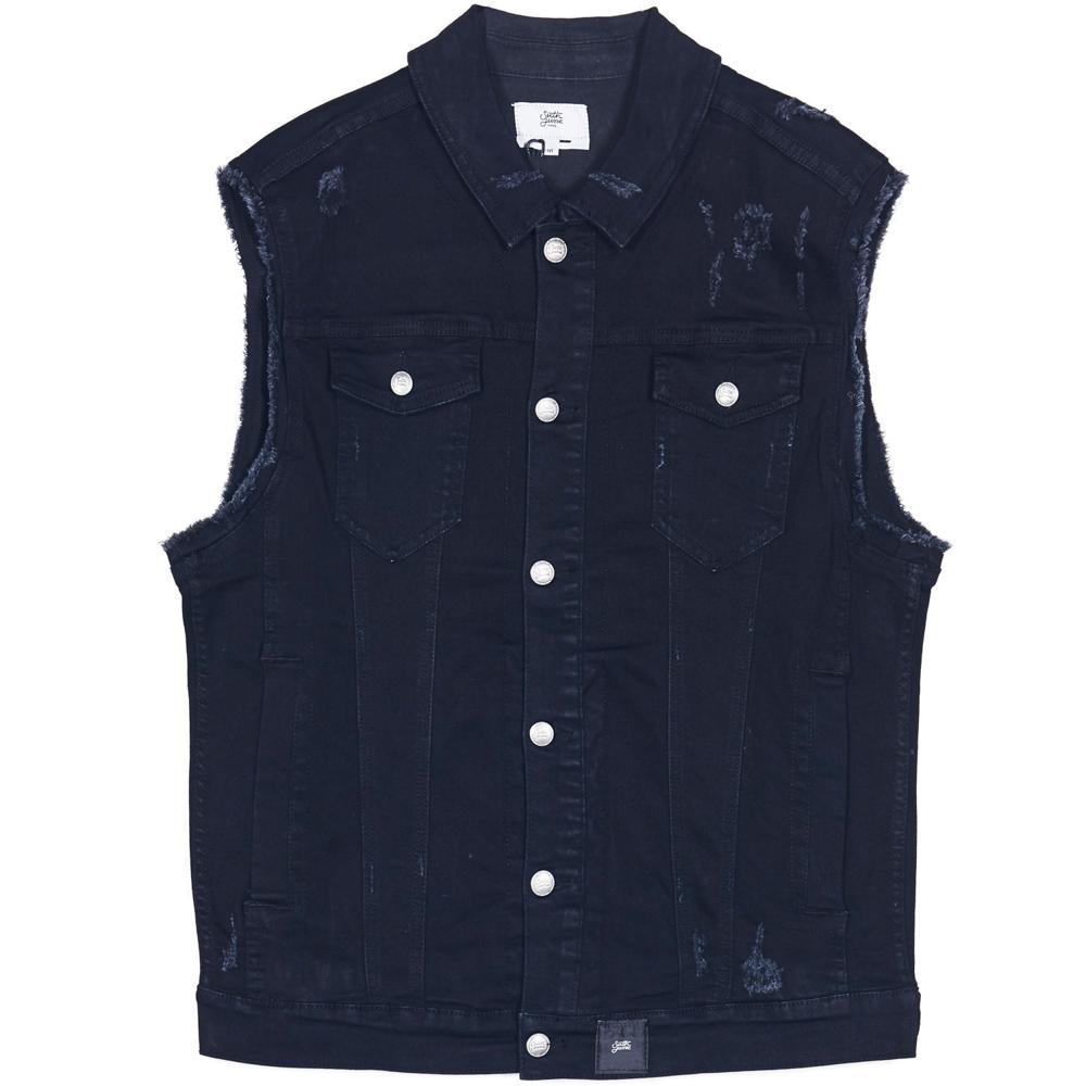 Sixth June - Veste destroy sans manches Noir
