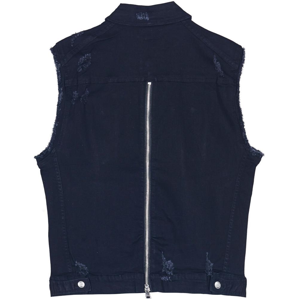 Sixth June - Veste destroy sans manches Noir