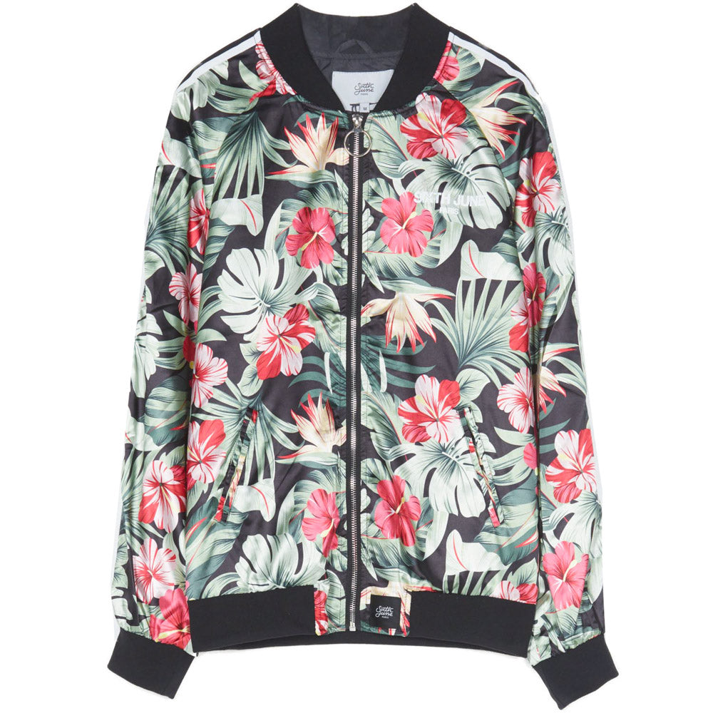 Sixth June - Veste tropicale satin vert rose