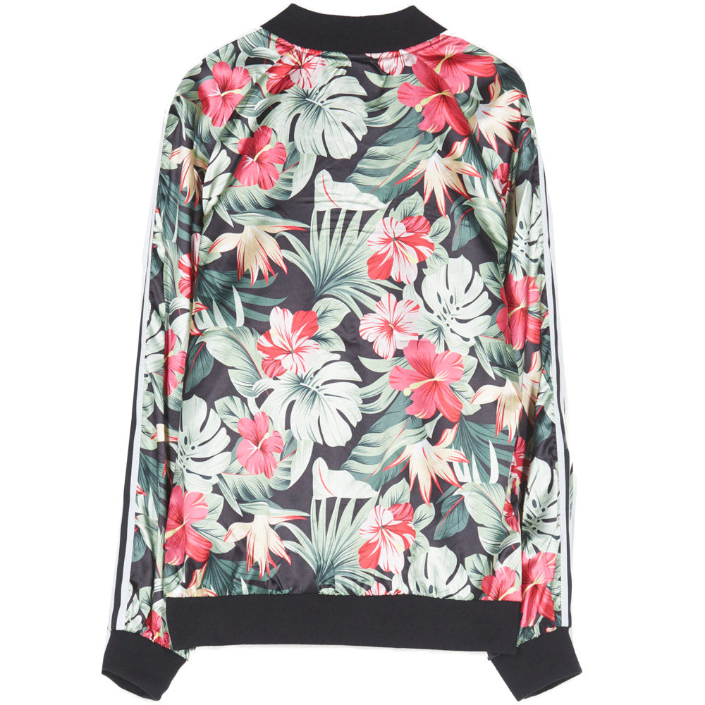 Sixth June - Veste tropicale satin vert rose