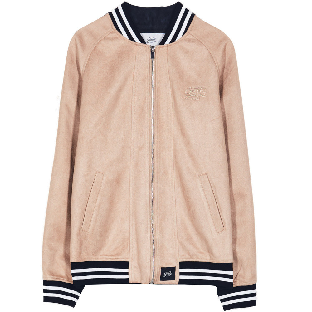 Sixth June - Veste teddy zippé beige