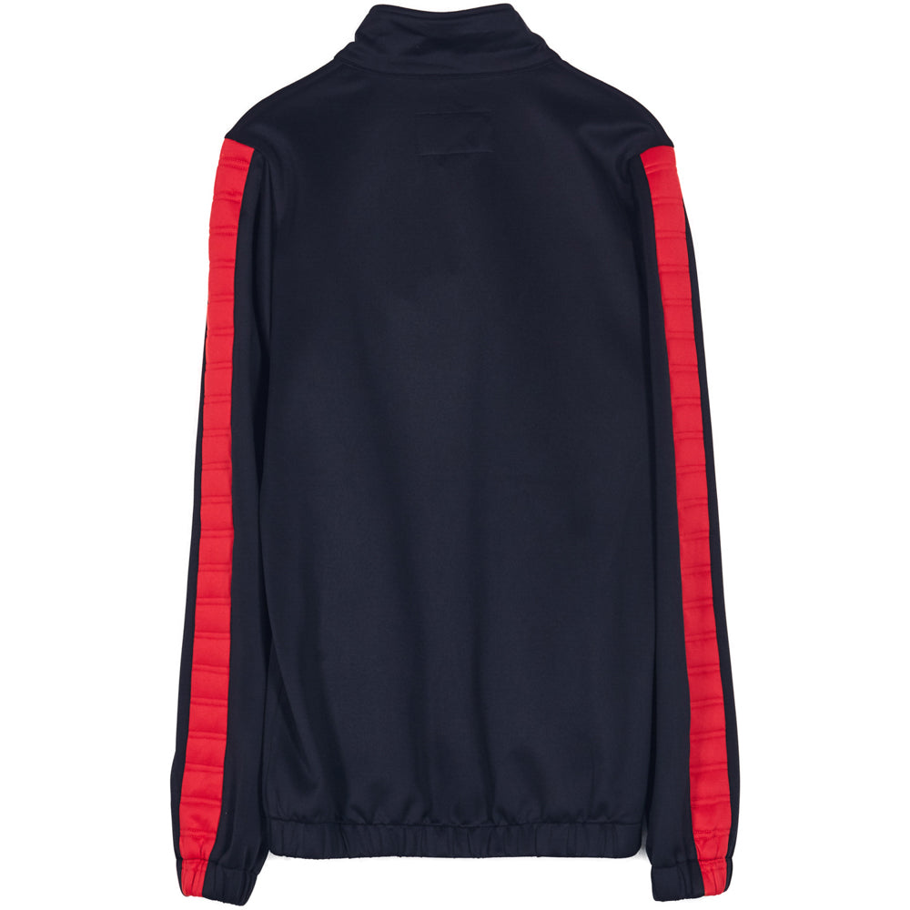 Sixth June - Veste bande matelassée noire rouge