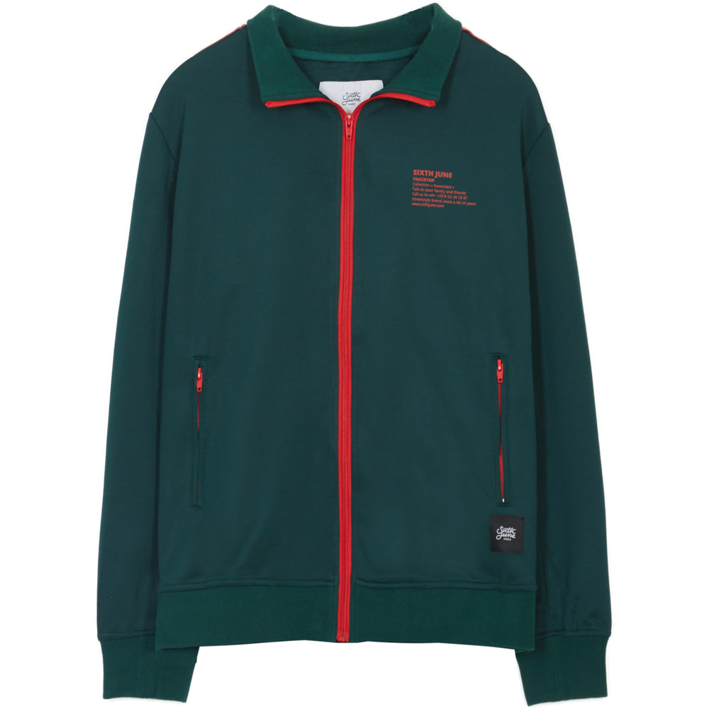 Sixth June - Haut survêtement tracktop vert