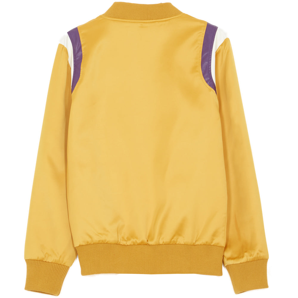 Sixth June - Teddy satin empiècement épaule jaune