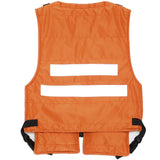 Light Short Tactical Vest Orange Black