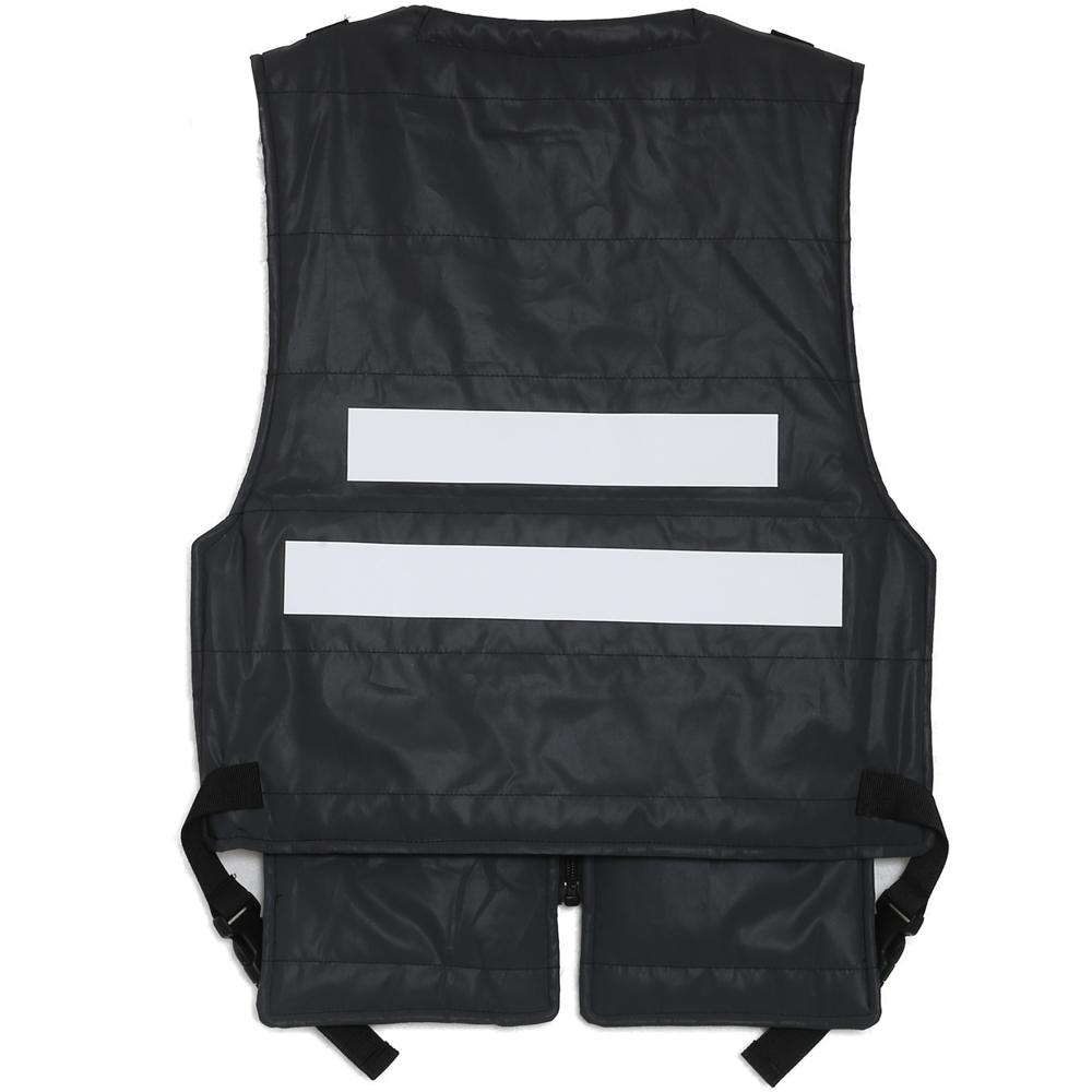 Gilet tactique léger réfléchissant noir
