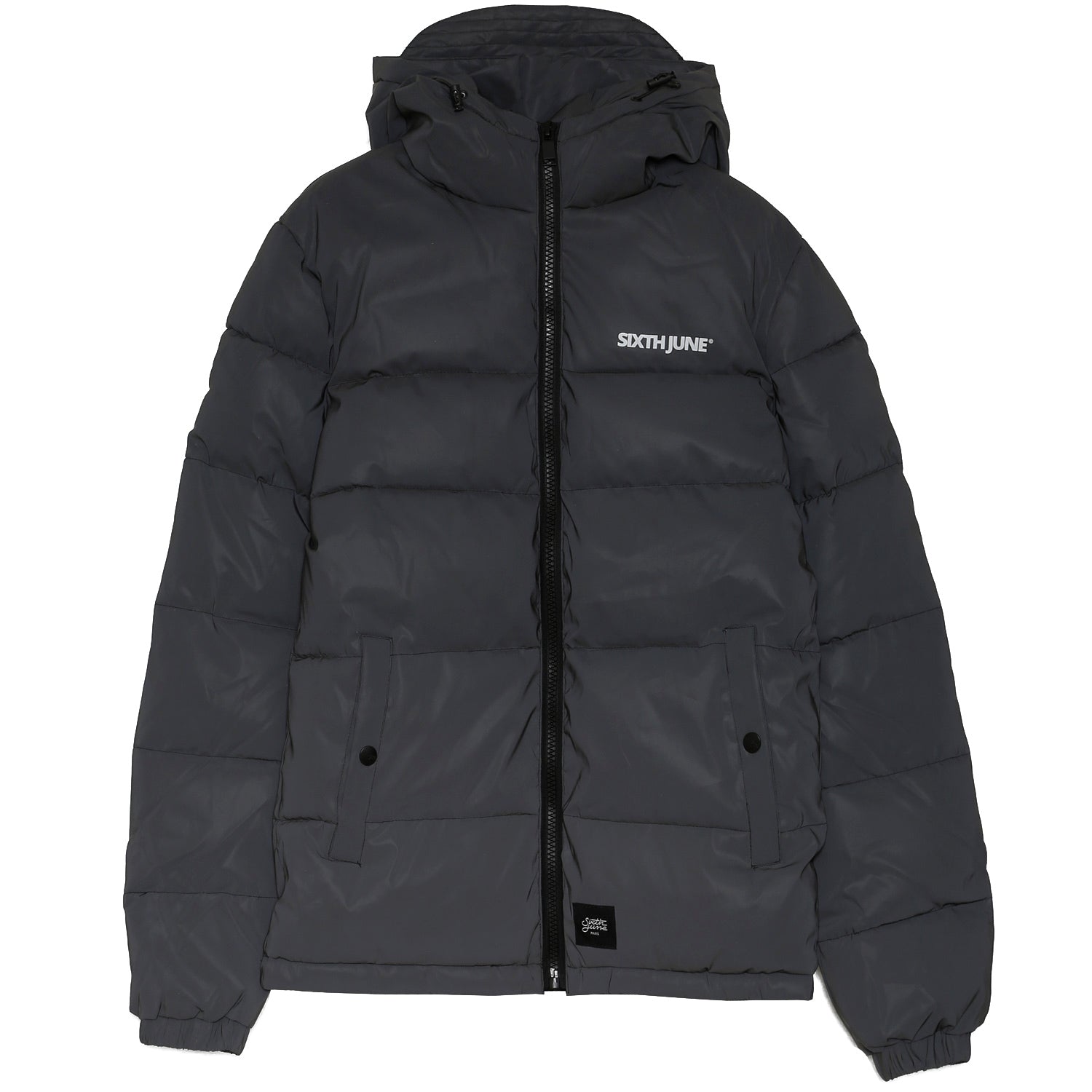 Sixth June - Doudoune réfléchissante logo noir