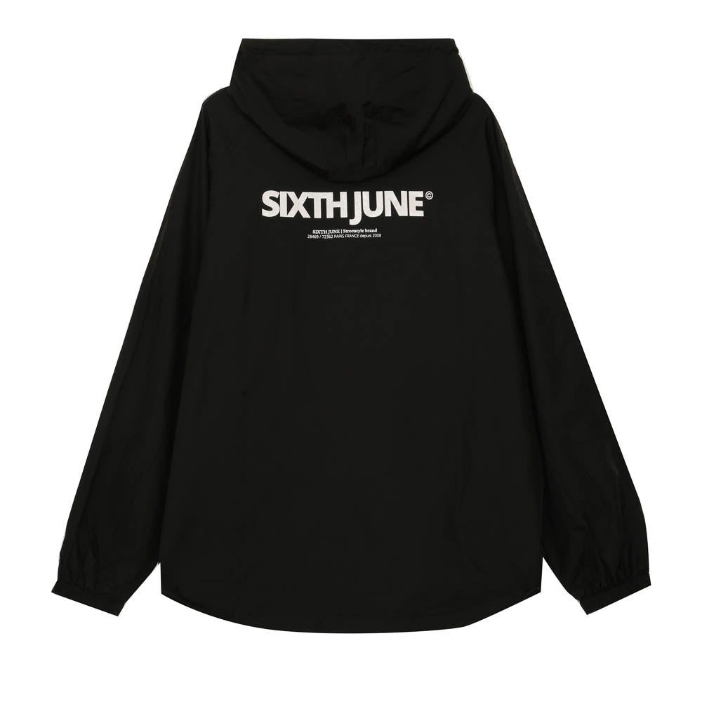 Sixth June - Coupe-vent tactique imprimé noir