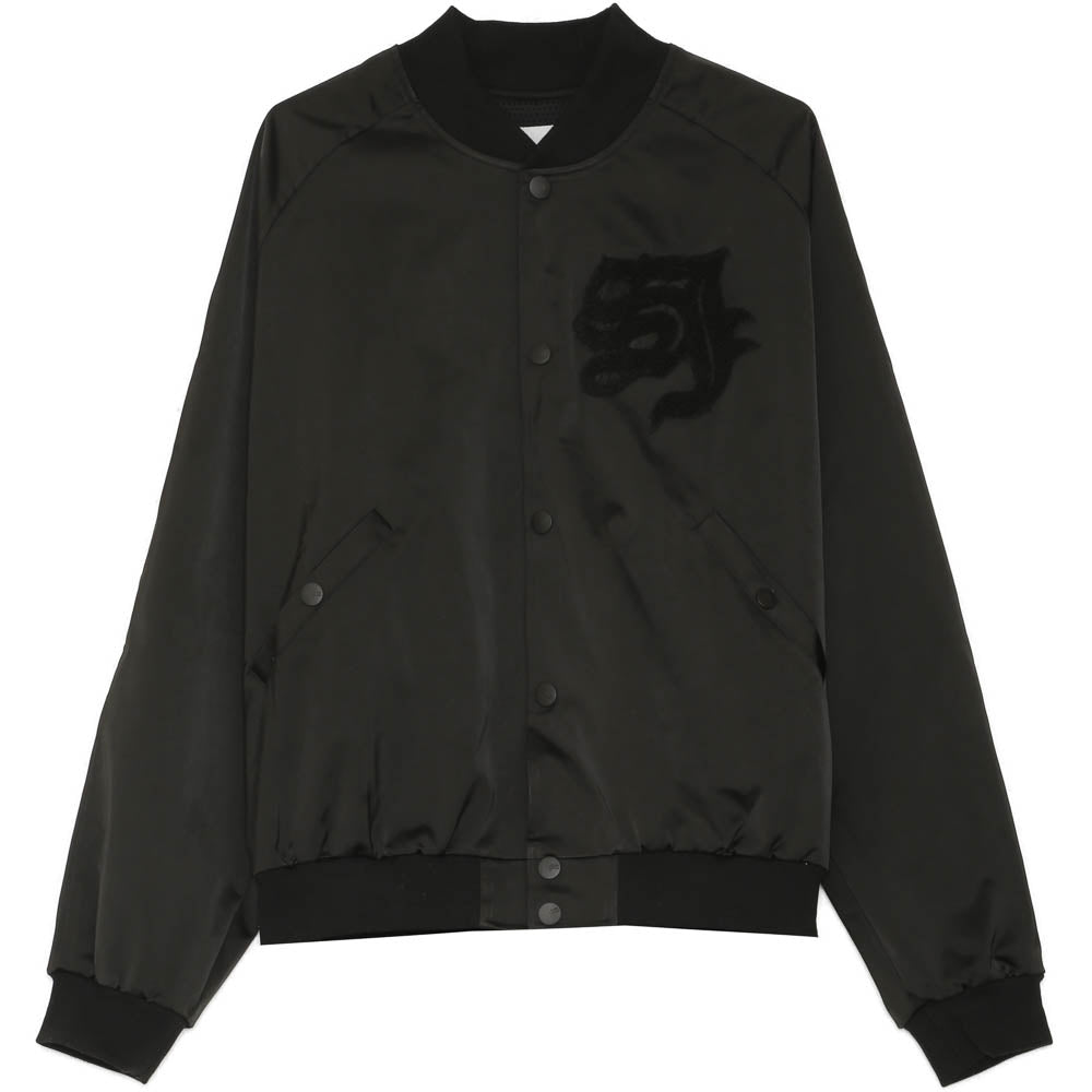 Sixth June - Blouson Teddy patch noir