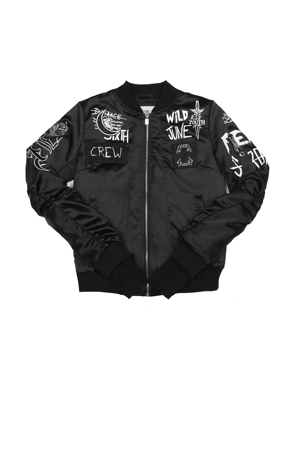 Sixth June - Bomber Crew Femme noir W2380CJA