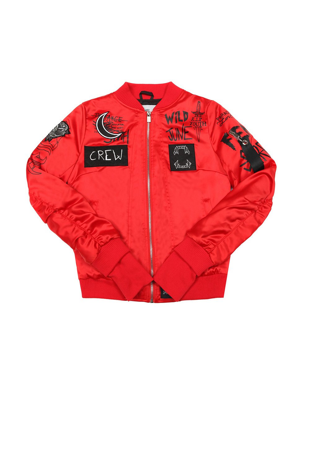 Bomber Crew Femme rouge W2380CJA
