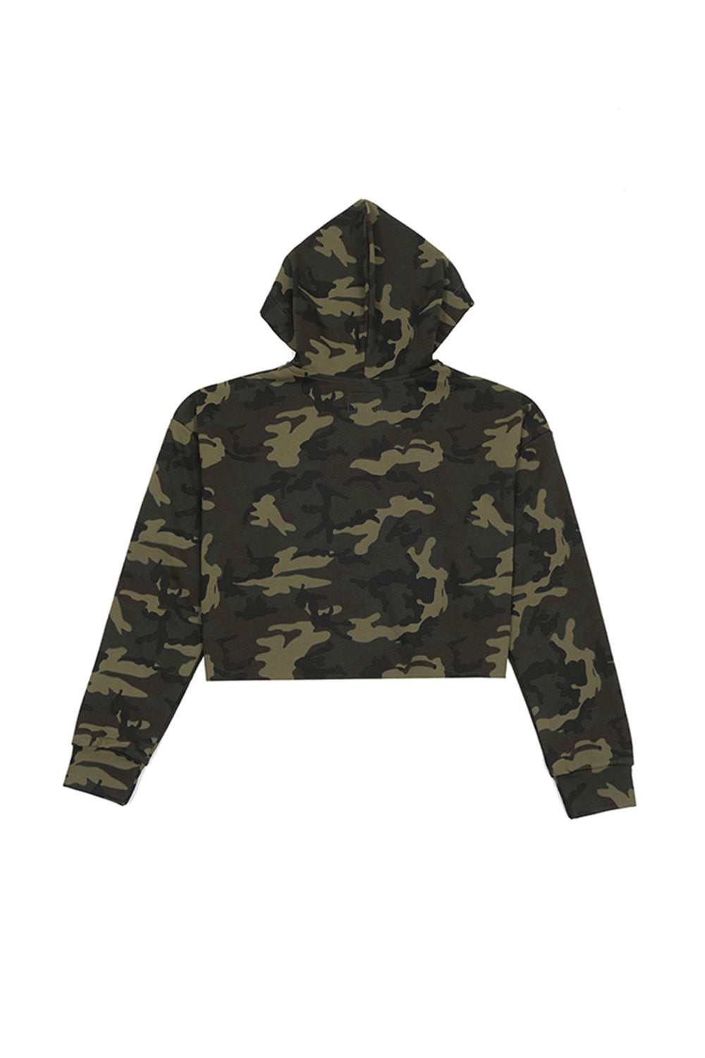 Sixth June - Sweat capuche zippé camouflage Sport kaki W2387VJA