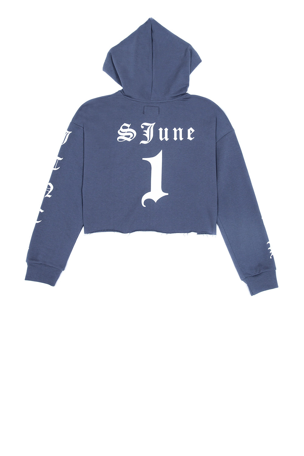 Sixth June - Sweat zippé oversize SJune 1 gothique bleu foncé