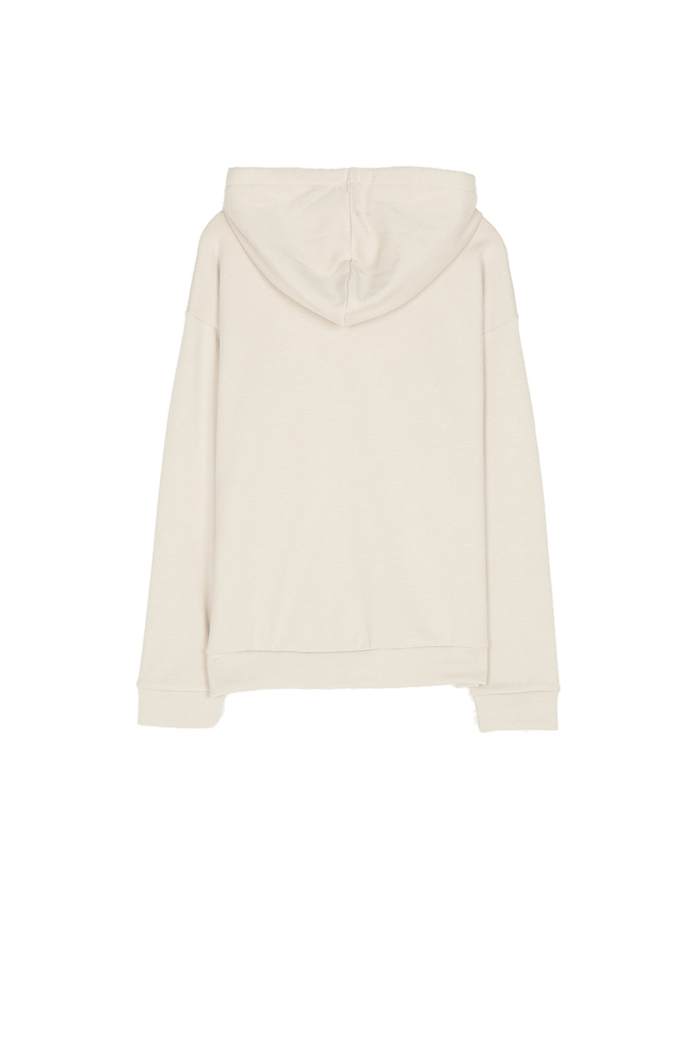 Sixth June - Sweat capuche large zippé beige