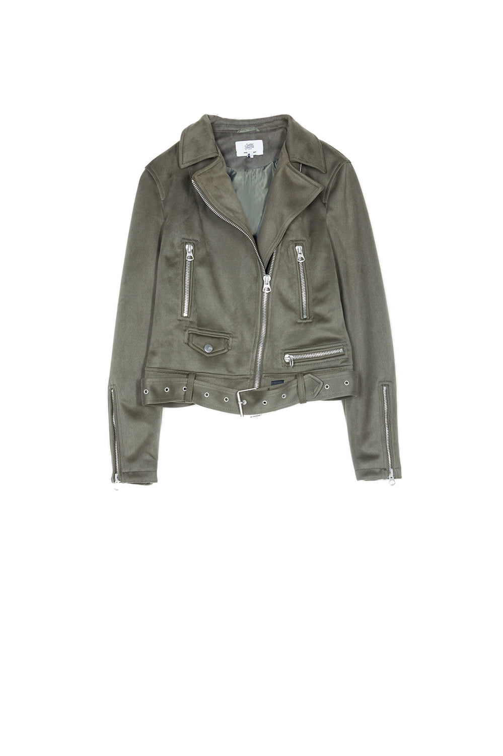 Sixth June - Veste suédine kaki