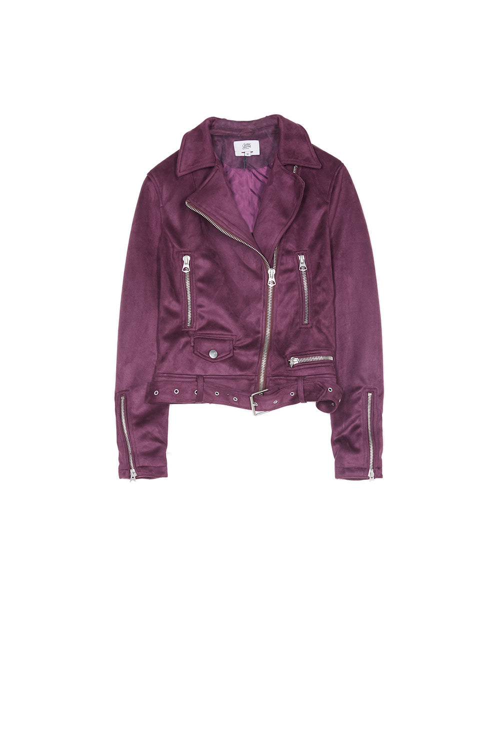 Sixth June - Veste suédine violet