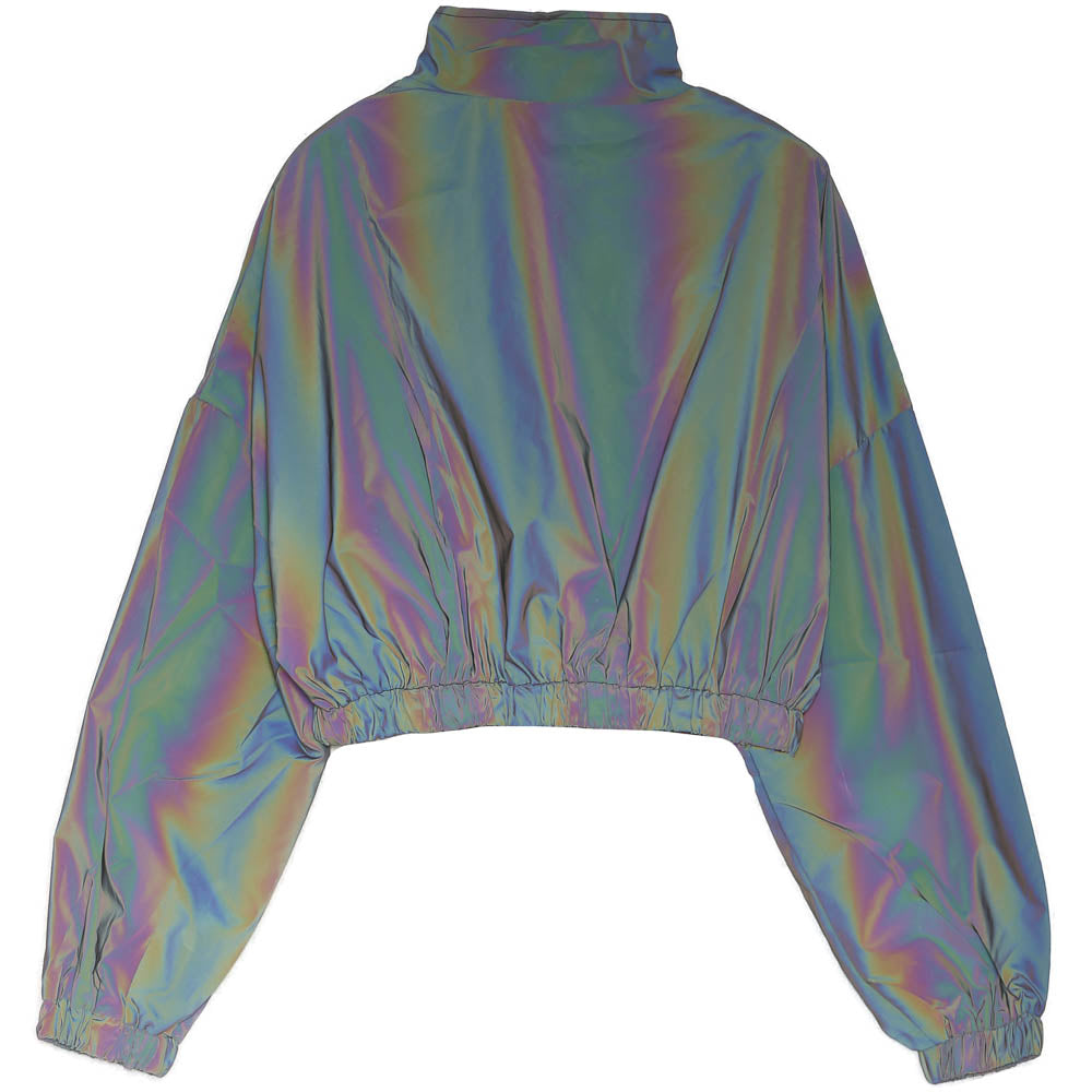 Sixth June - Veste pétrole réfléchissante courte noir