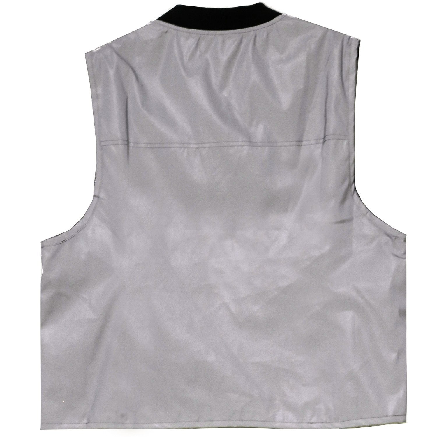 Multiple Pockets Reflective Jacket Grey