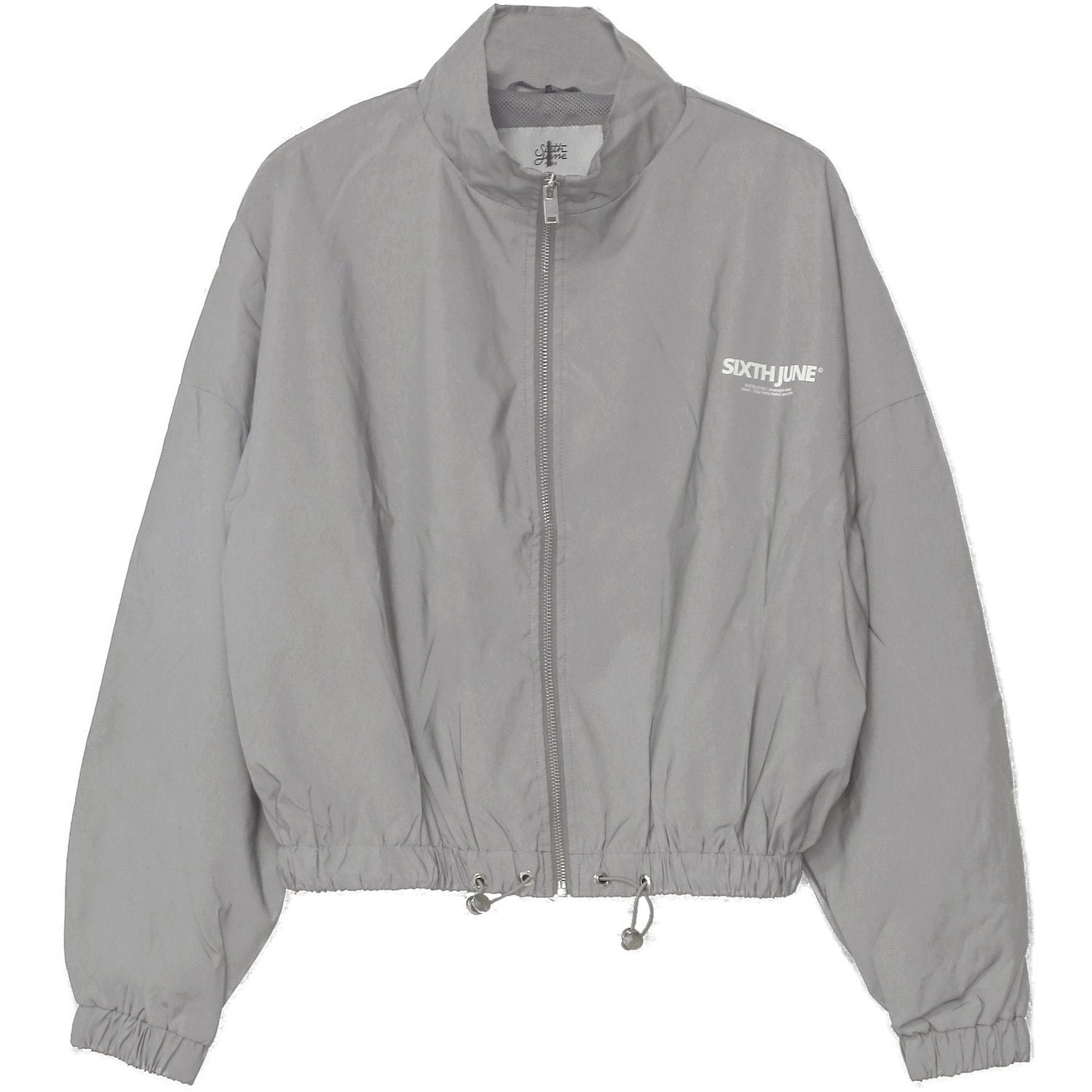 Sixth June - Veste réfléchissante logo gris clair