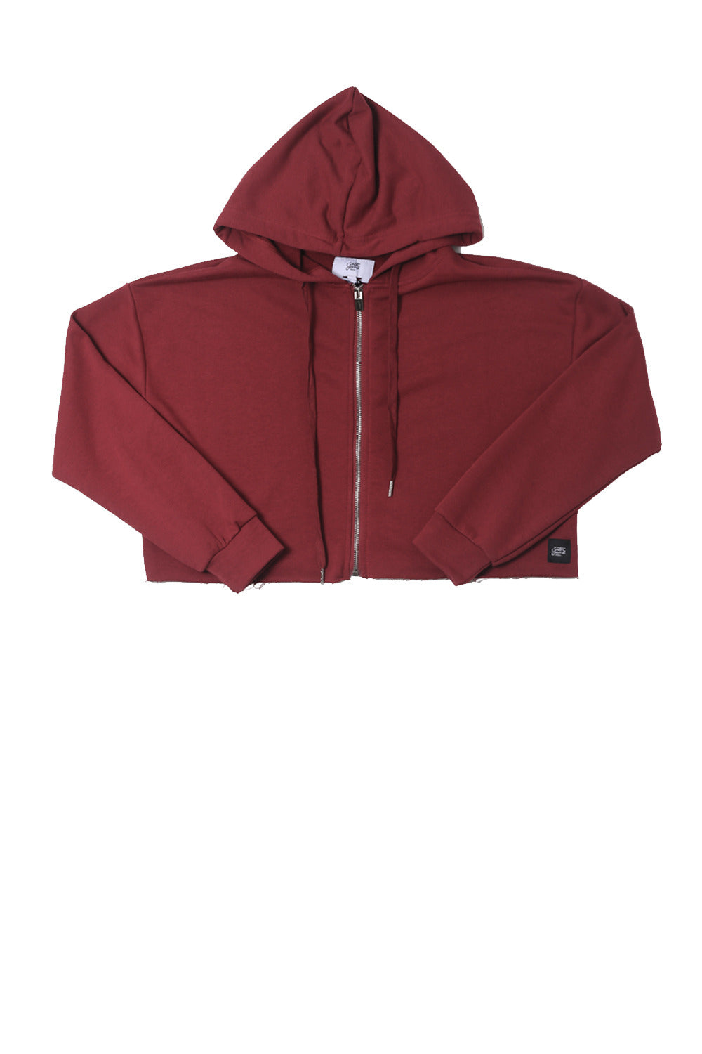 Sixth June - Sweat capuche zippé Sport bordeaux W2411VJA