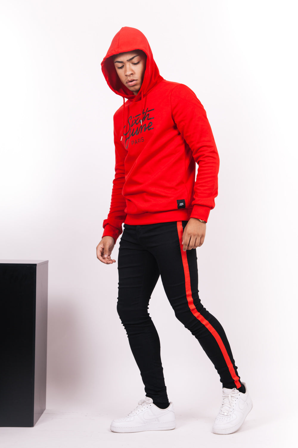 Sixth June - Jean bande rouge noir