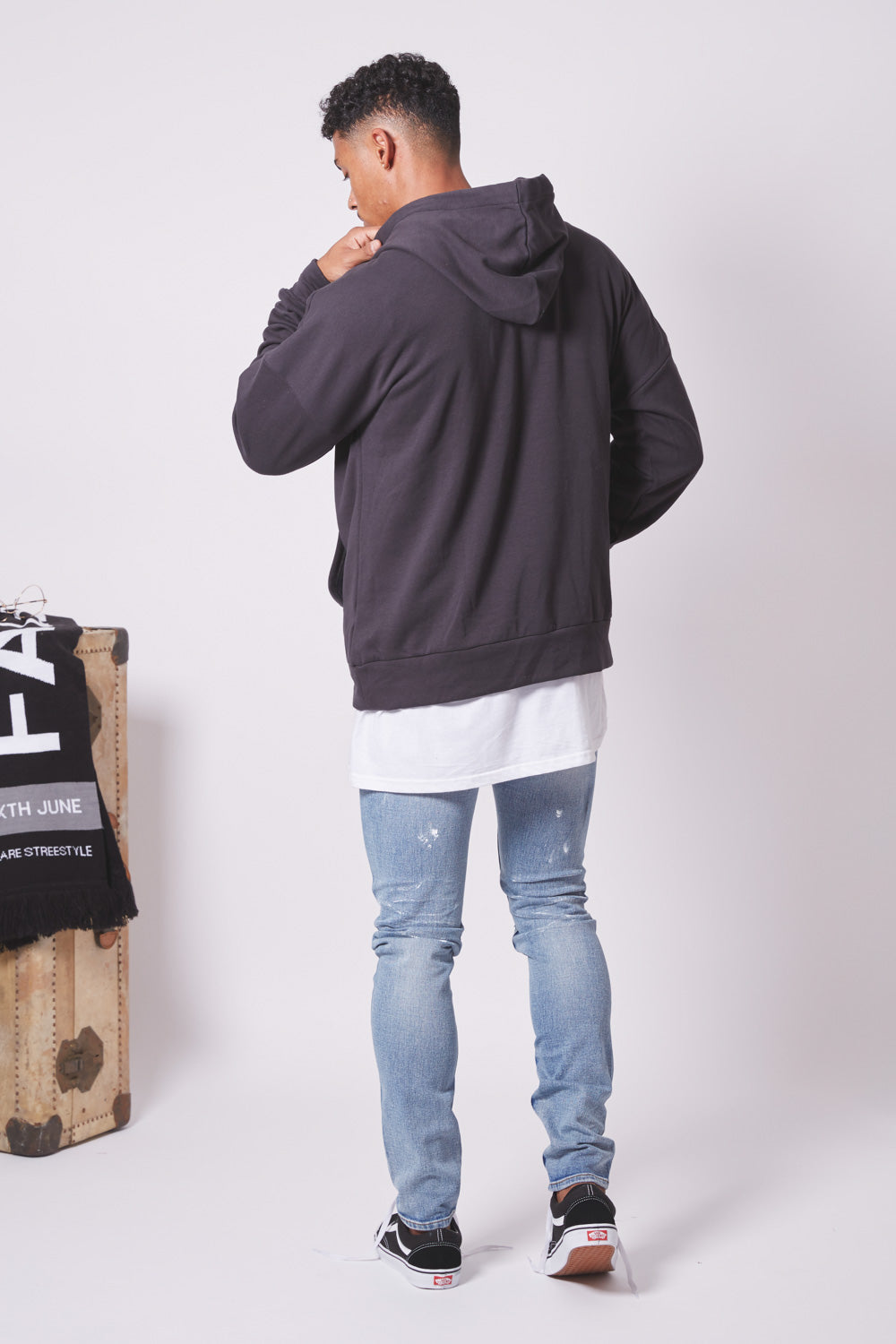 Sixth June - Jean déchiré tacheté skinny bleu