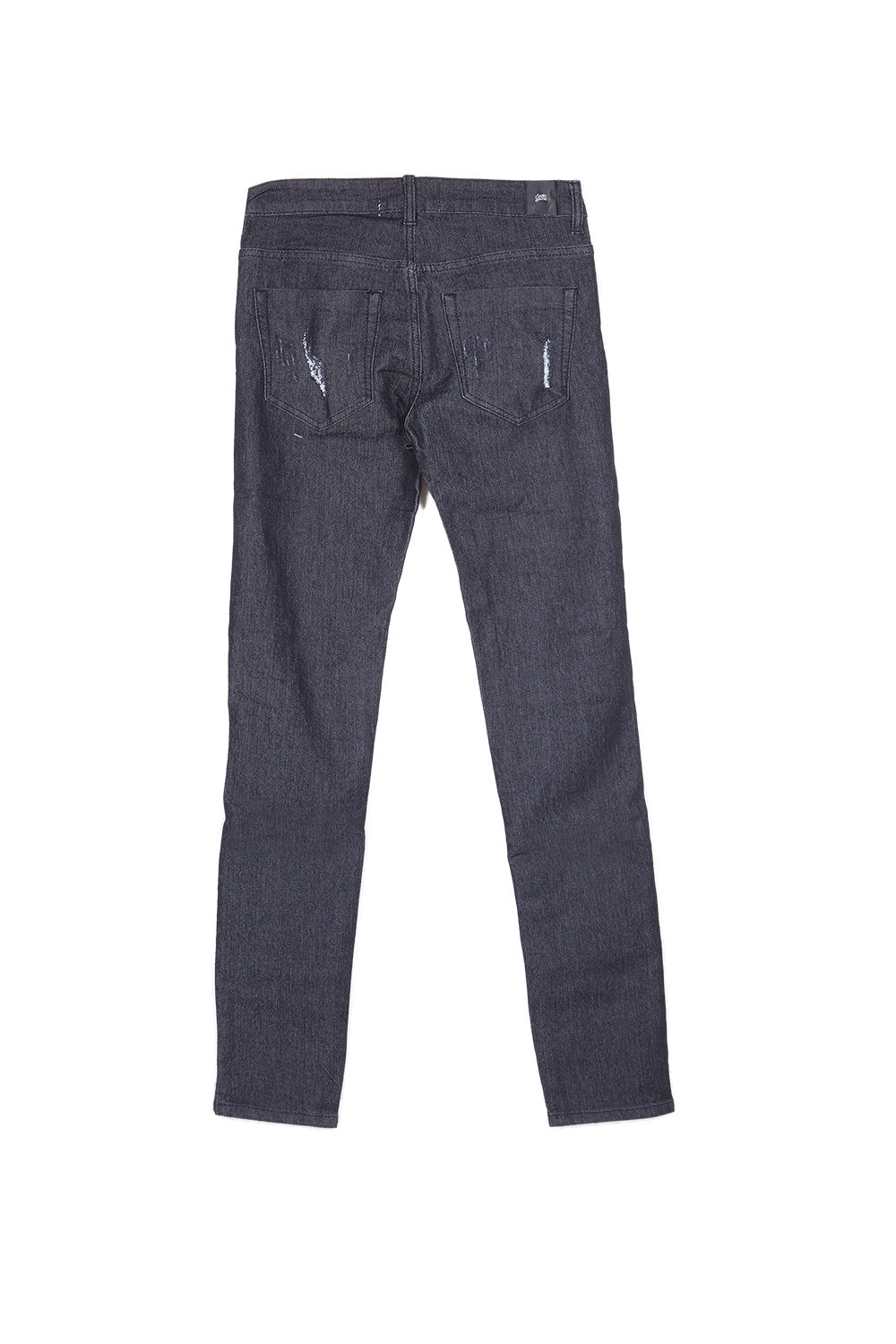Sixth June - Jean déchiré coutures noir gris