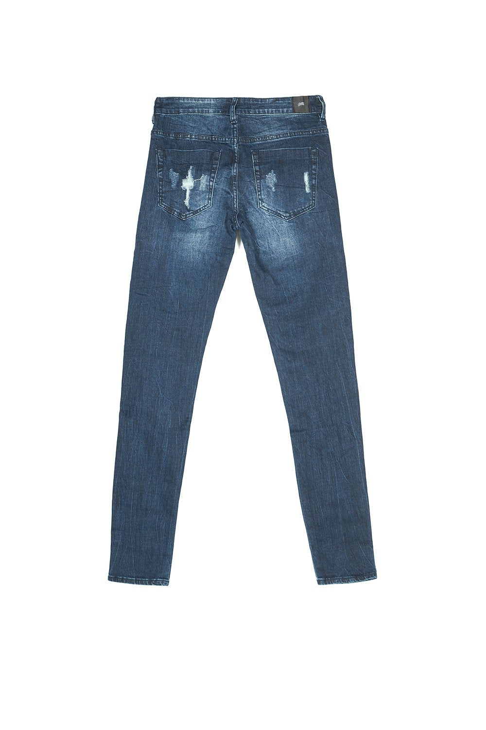 Seams Destroyed Jeans Blue