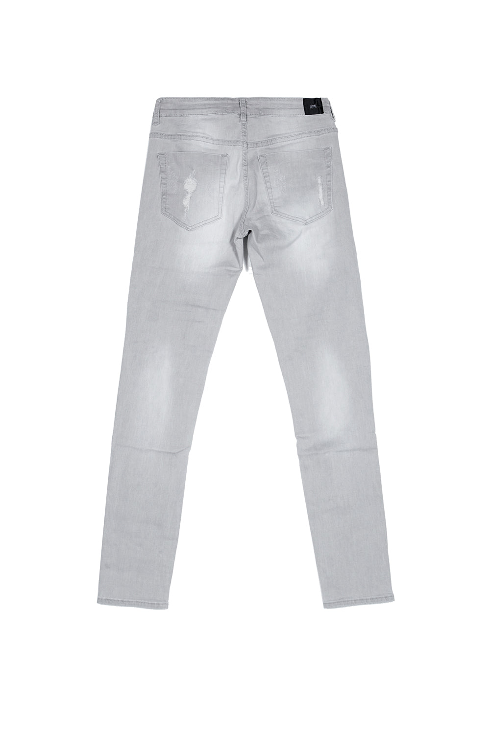 Sixth June - Jean déchiré coutures Sixth June gris