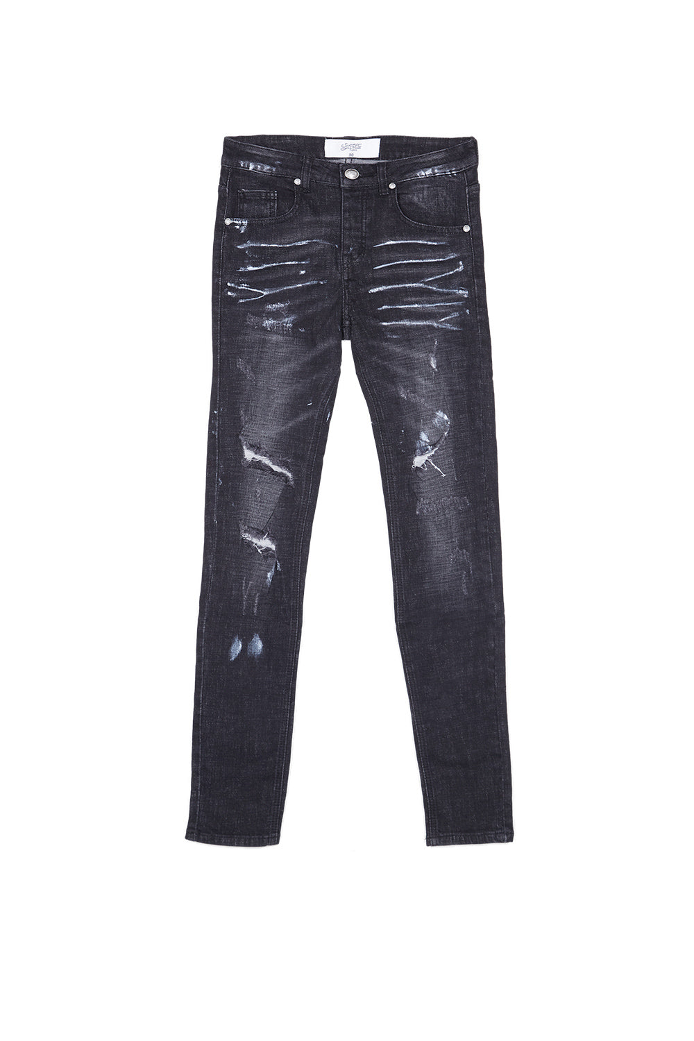 Sixth June - Jean peinturé skinny noir