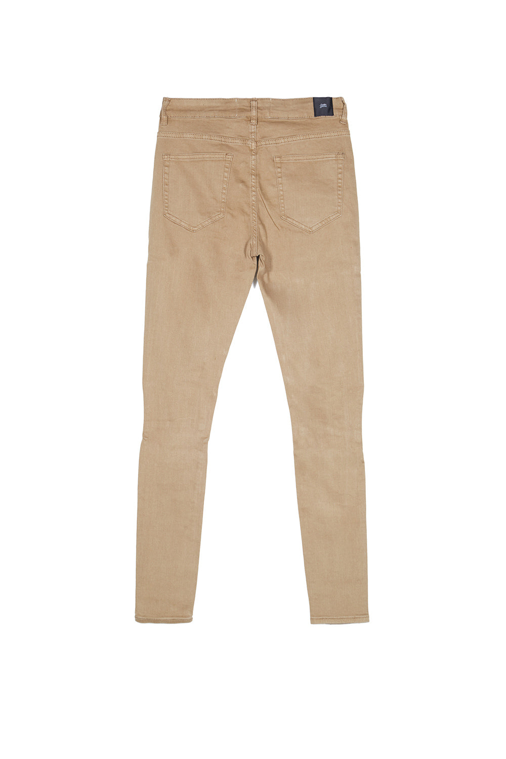 Sixth June - Jean biker déchiré genou beige