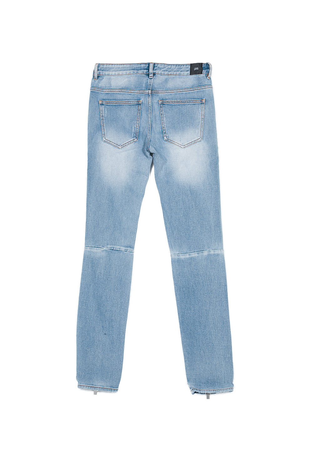 Sixth June - Jean zips avant destroy bleu